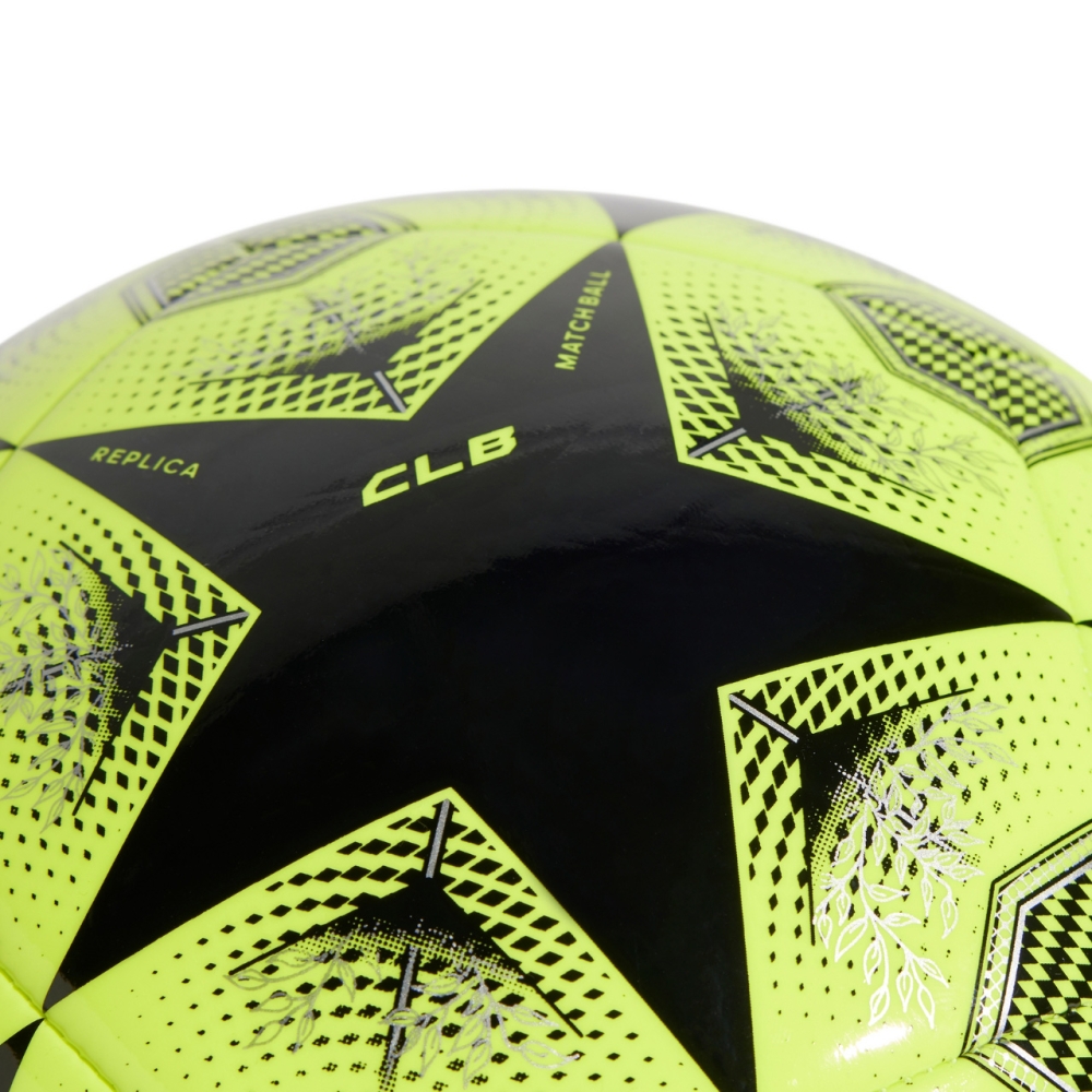Football adidas UCL Club 24/25 Knockout Stages yellow-black JH1282