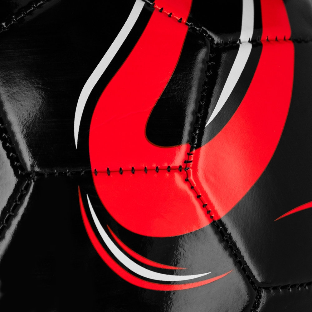 Spokey Mercury football black and red 942600