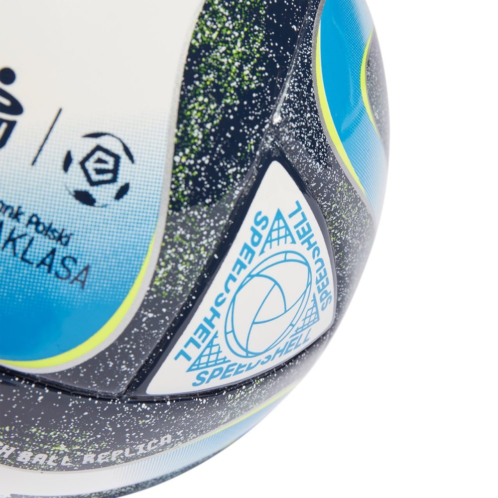 Adidas Ekstraklasa Mini football white and blue IQ4931