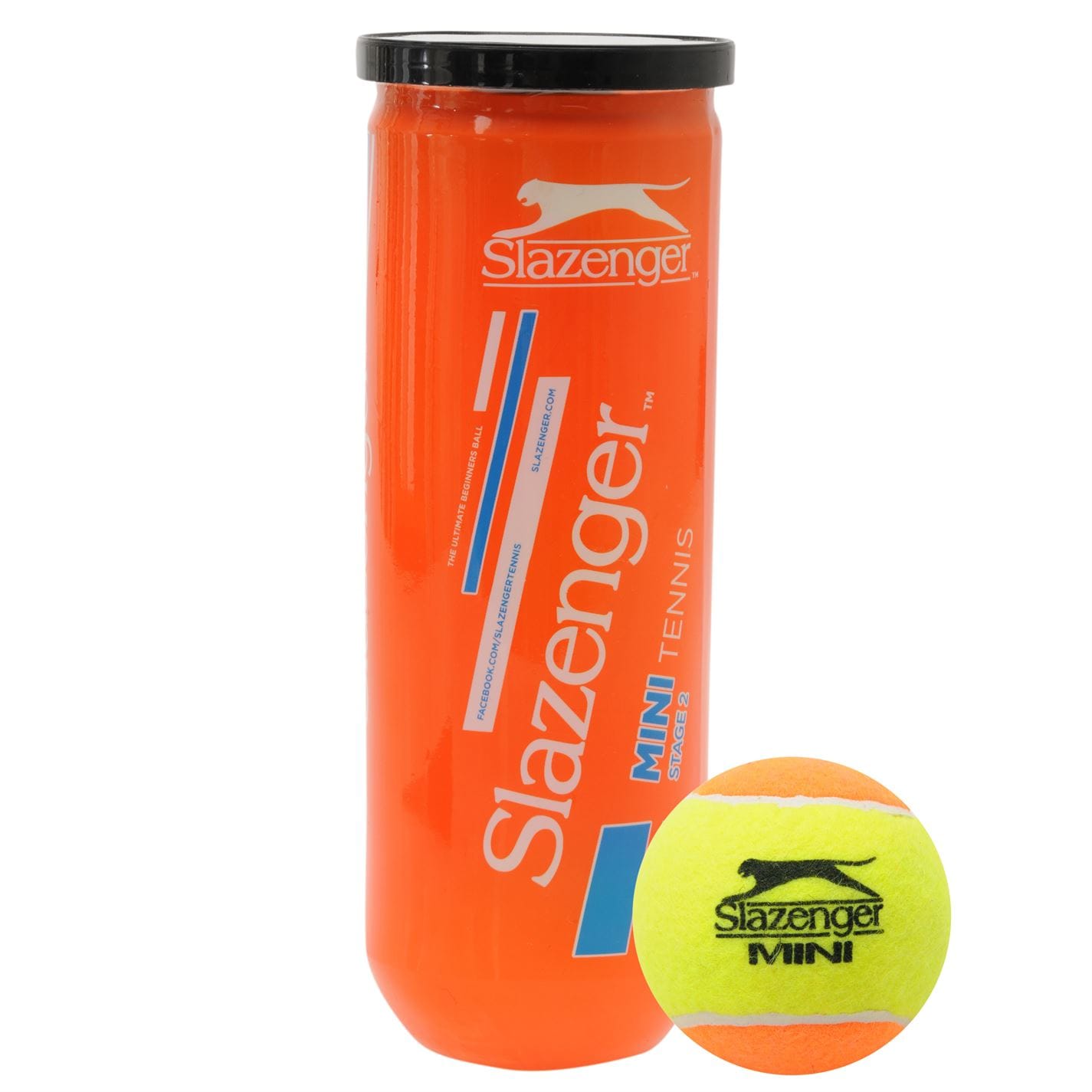 Minge tenis Slazenger Orange Mini 3 Ball Tubes