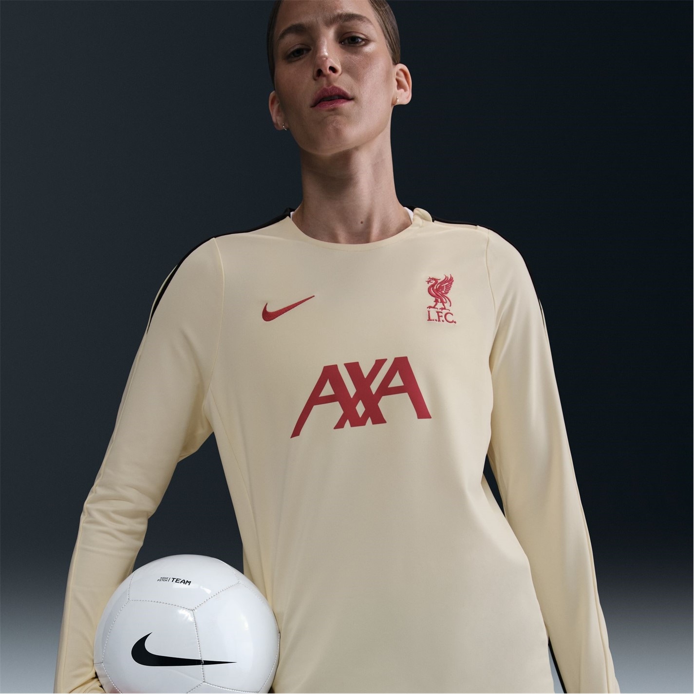 Nike Liverpool Strike Crew Neck Top 2025 2026 Womens