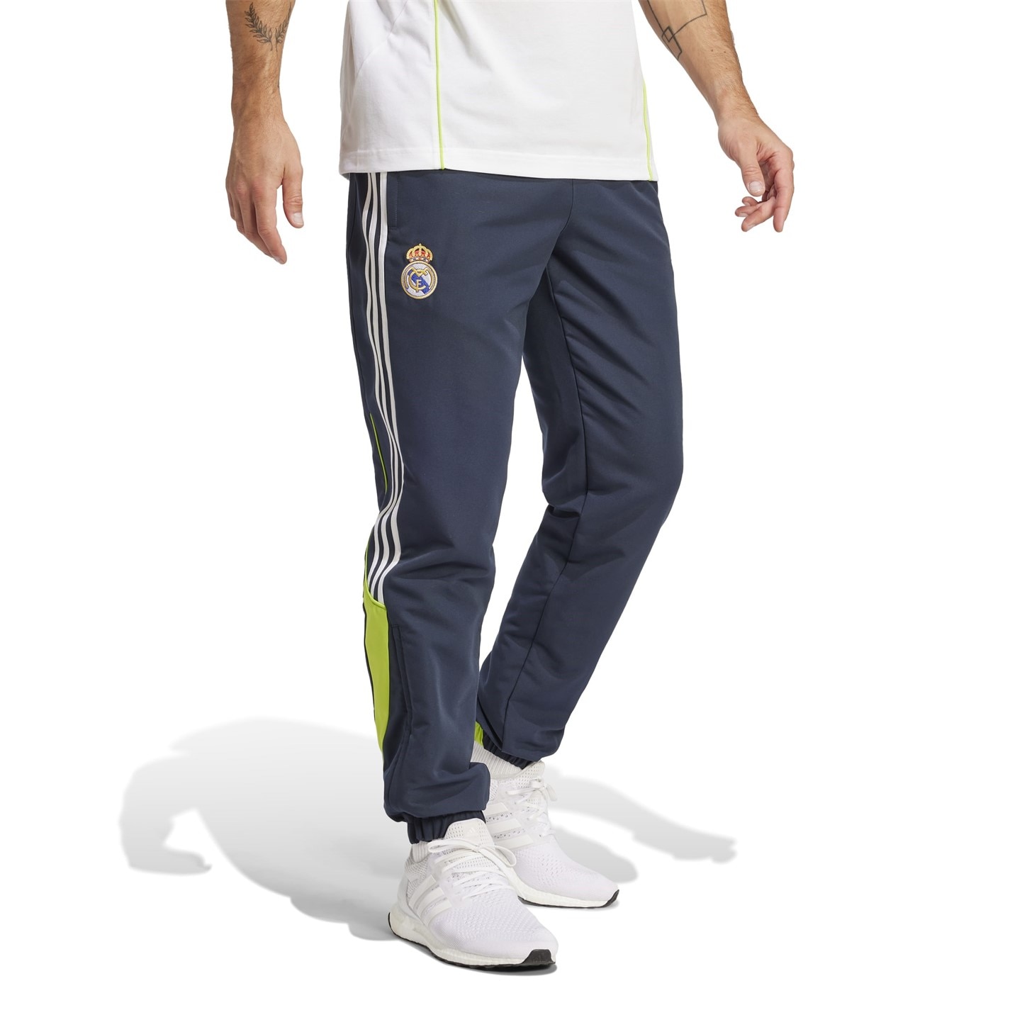 adidas Real Madrid UBP Tracksuit Bottoms Adults