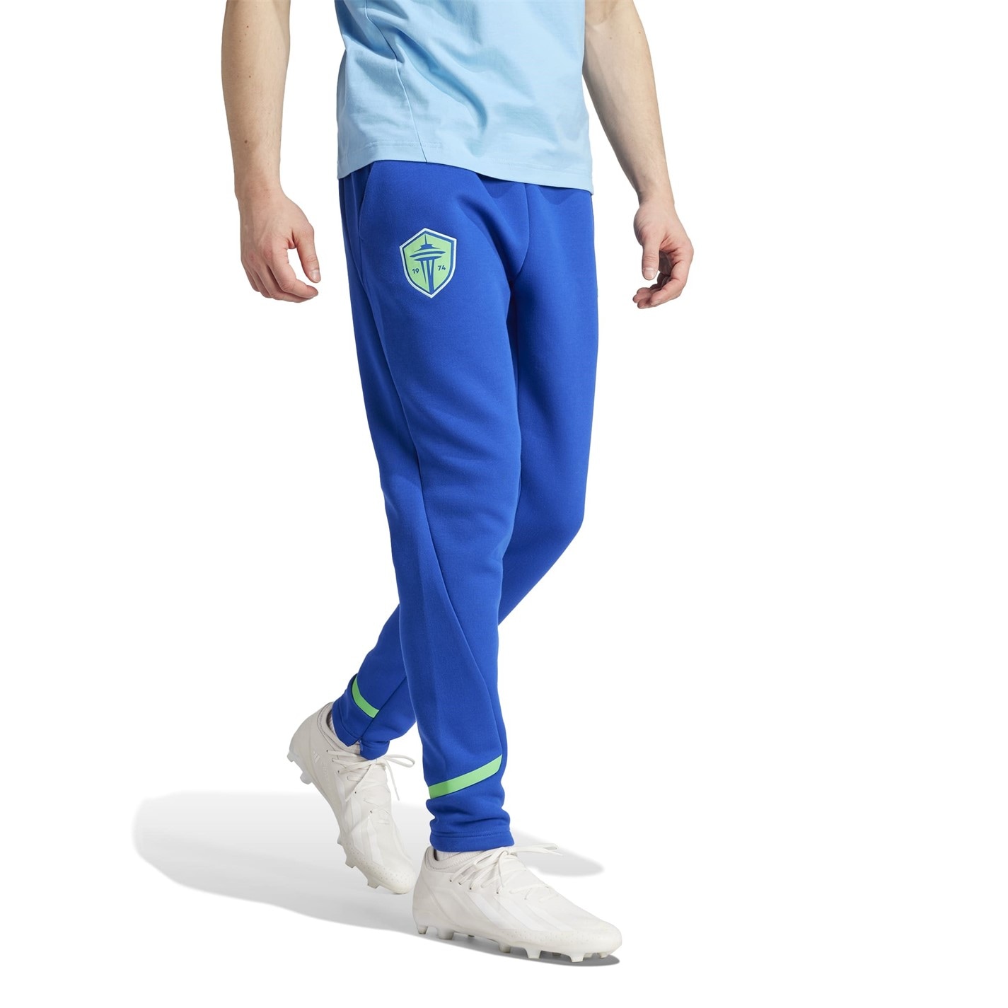 adidas Seattle Sounders Designed for Gameday Travel Tracksuit Bottoms Adults