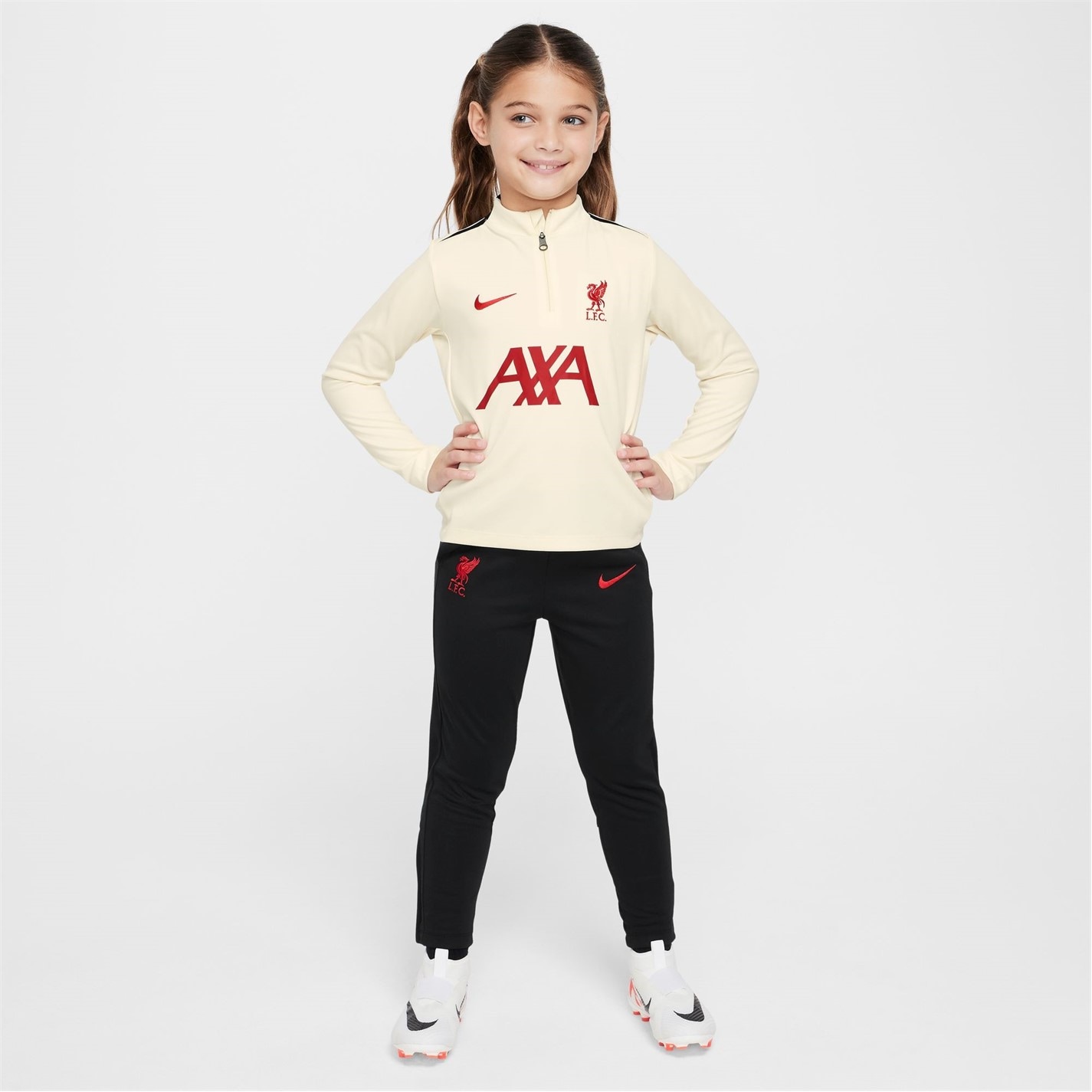 Nike Liverpool Pre Match Tracksuit Bottoms 2025 2026 Infants