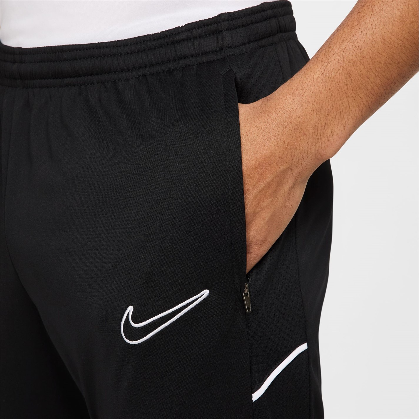 Nike Academy Zippered Tracksuit Bottoms Mens