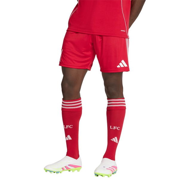 adidas Liverpool Home Shorts 2025 2026 Adults