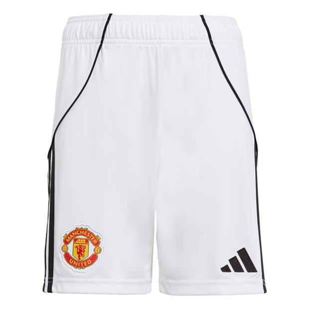 adidas Manchester United Home Shorts 2025 2026 Juniors