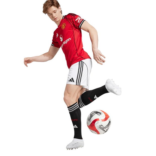 adidas Manchester United Home Shorts 2025 2026 Adults