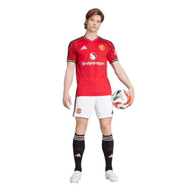 adidas Manchester United Home Shorts 2025 2026 Adults