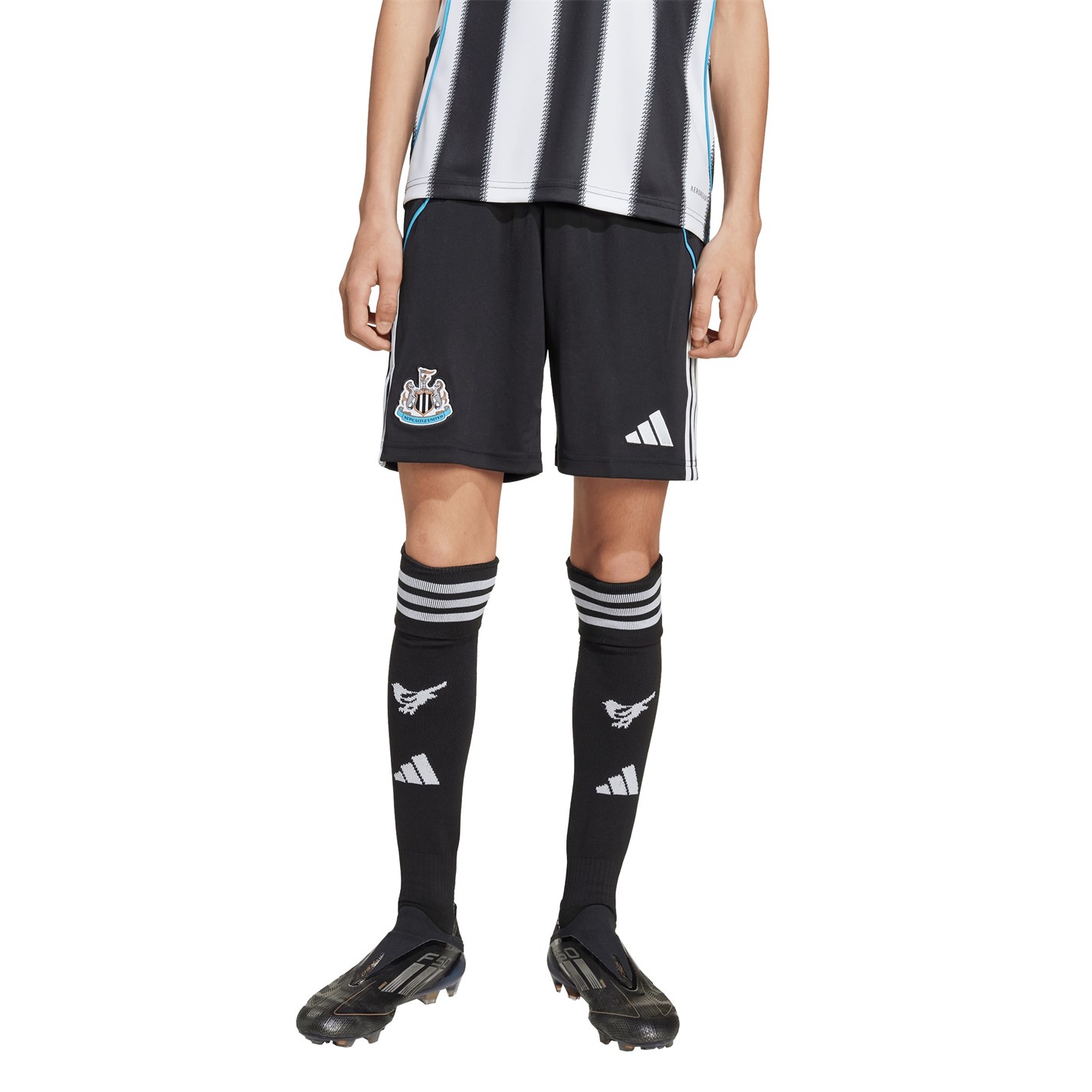adidas Newcastle United Home Shorts 2025 2026 Juniors