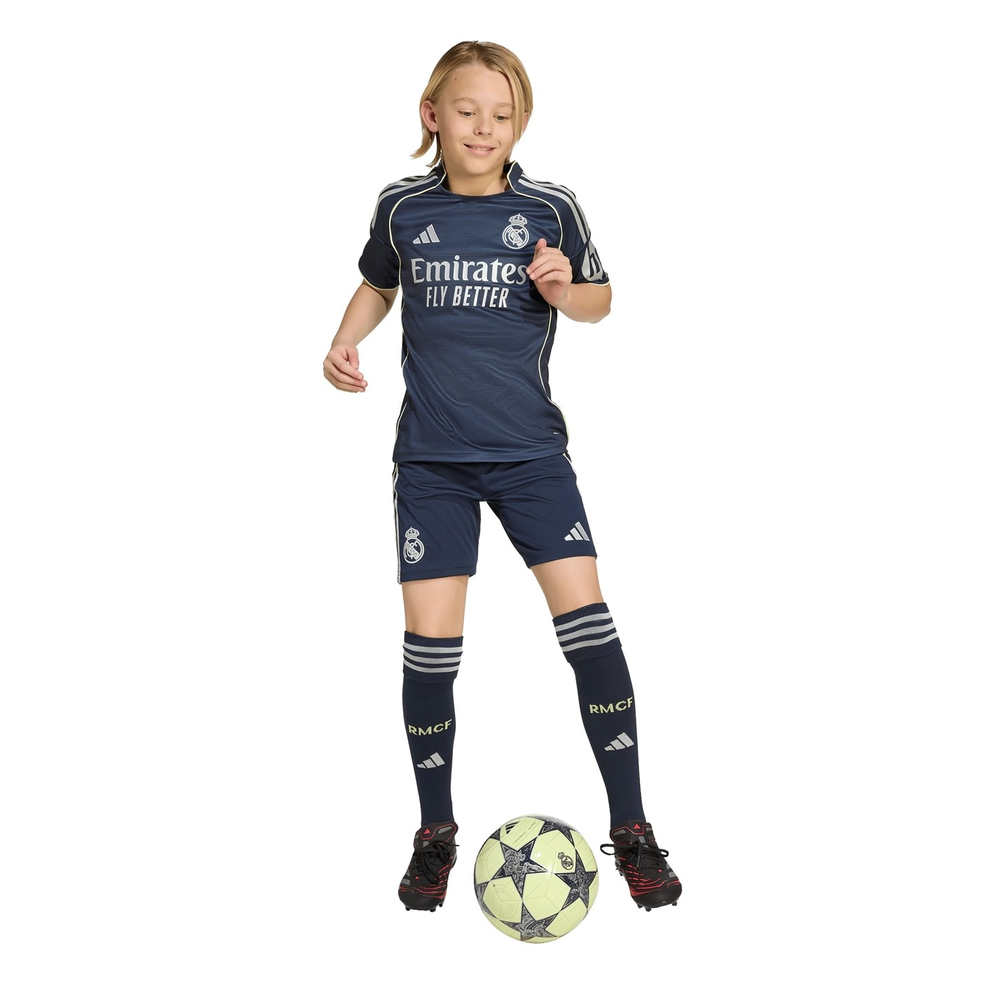 adidas Real Madrid Away Shorts 2025 2026 Juniors