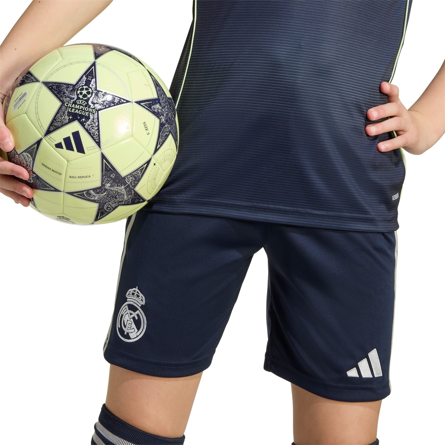 adidas Real Madrid Away Shorts 2025 2026 Juniors