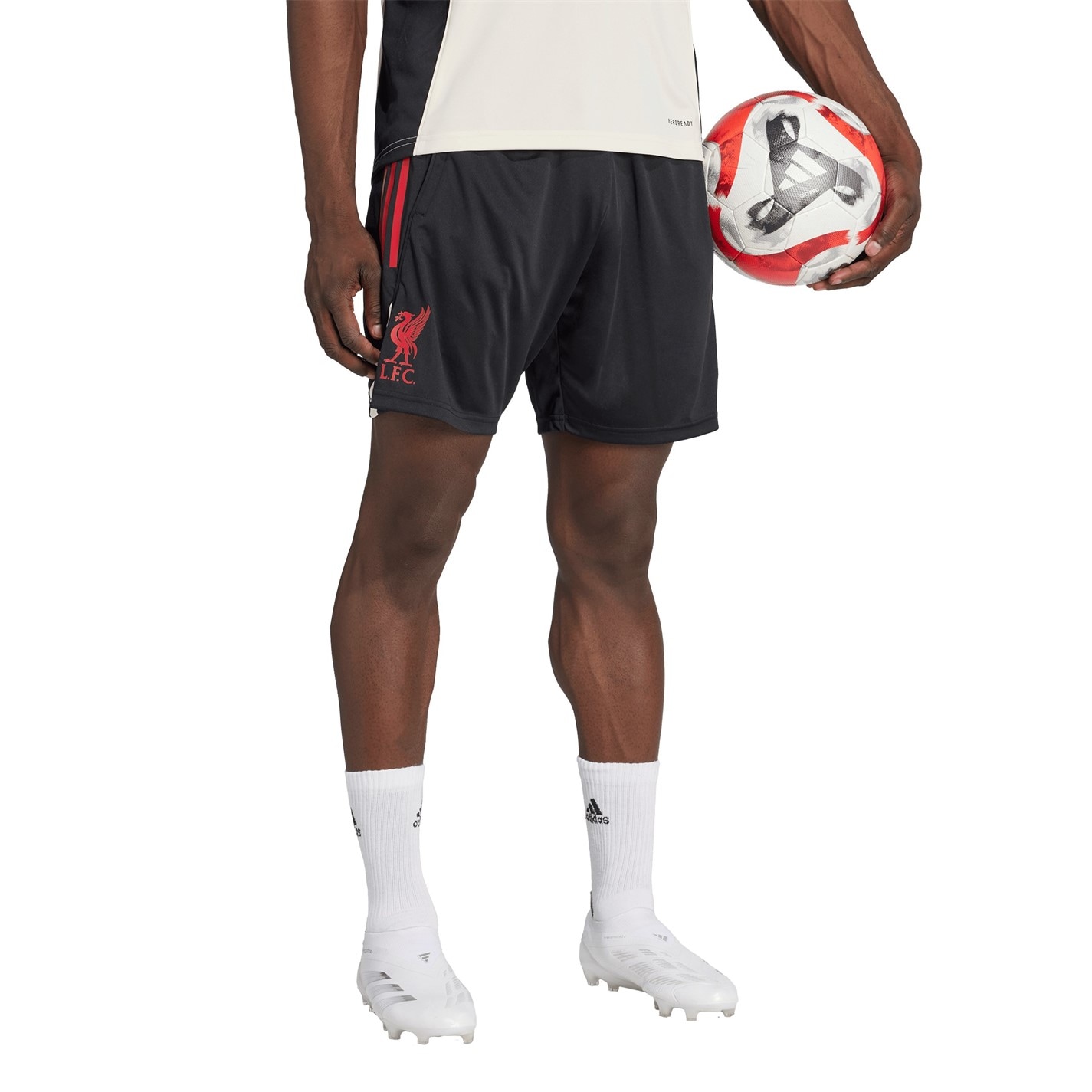adidas Liverpool Training Shorts 2025 2026 Adults