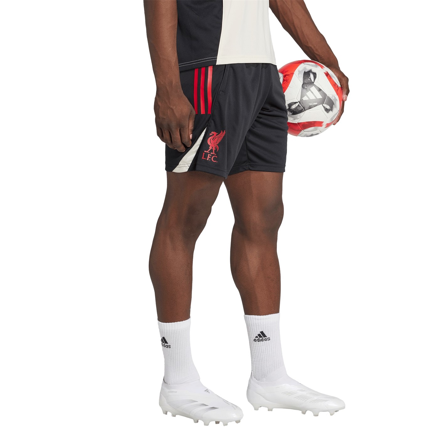 adidas Liverpool Training Shorts 2025 2026 Adults