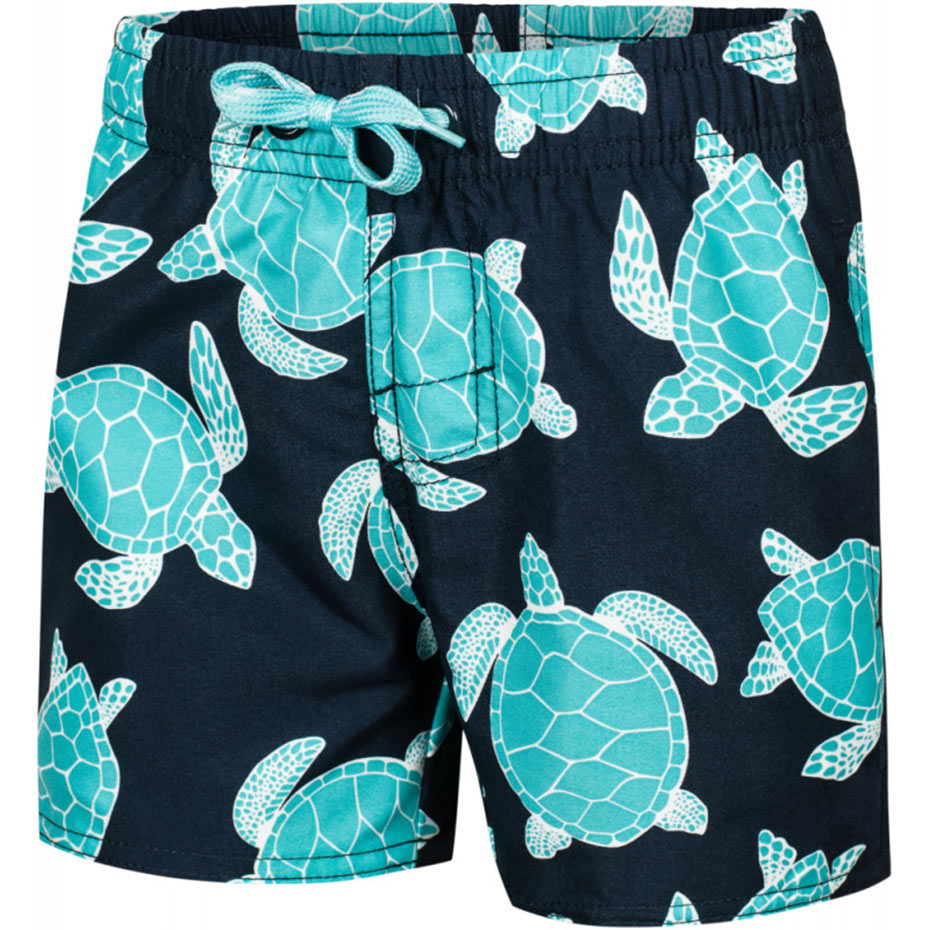 Pantaloni scurti Boy's swimming
 Aqua-Speed ​​FINN Turtles navy blue