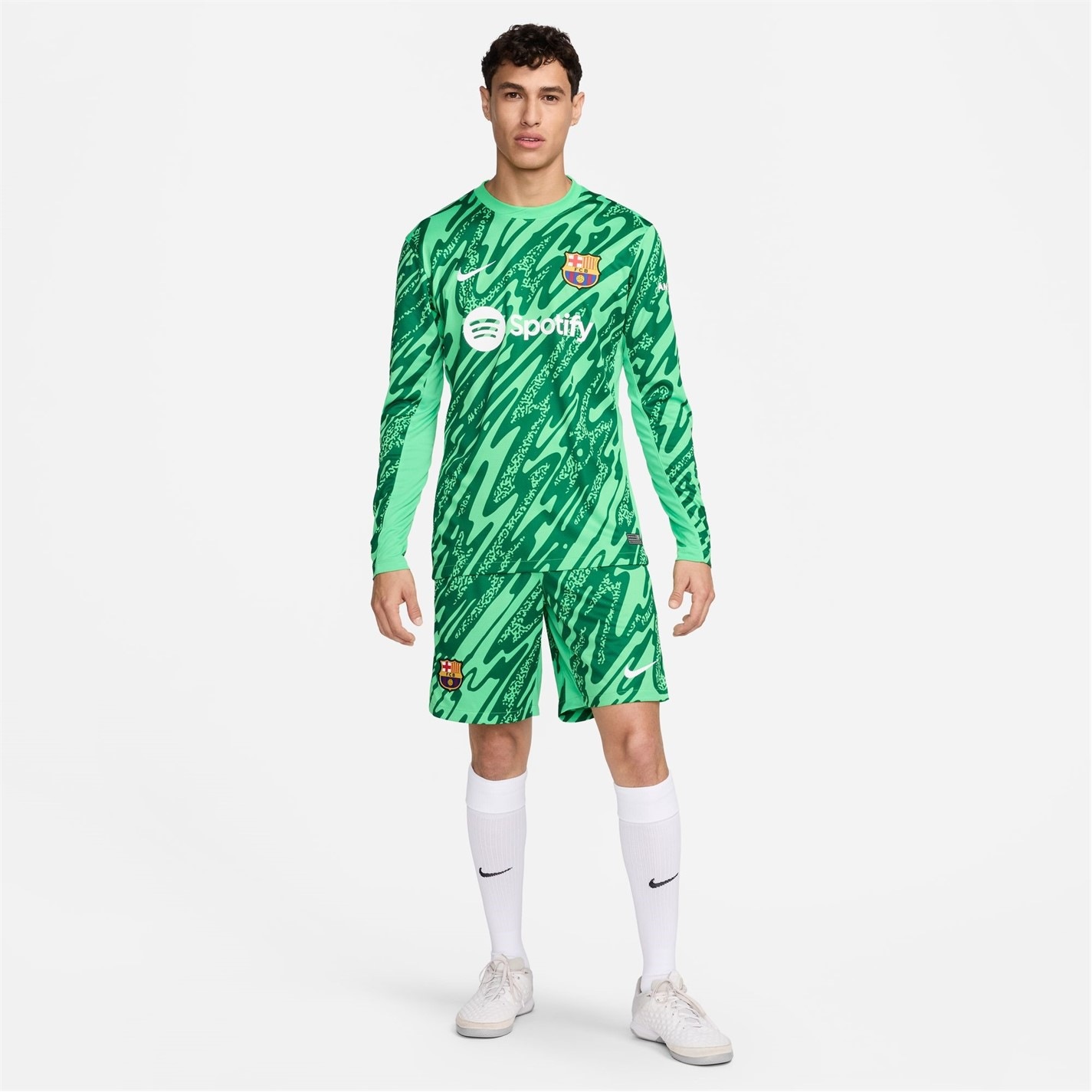 Nike Barcelona Home Goalkeeper Shorts 2024 2025 Adults
