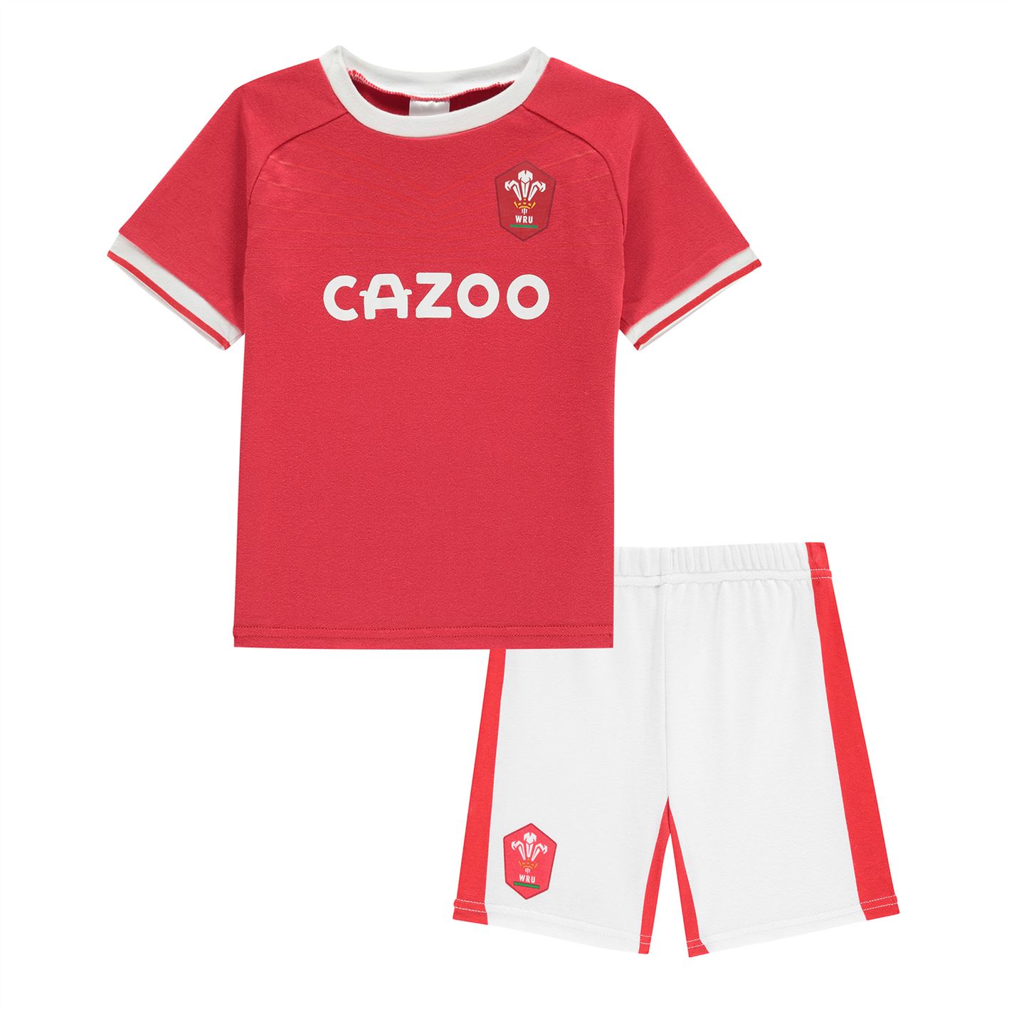 Brecrest Wales Rugby Union Shorts & T Shirt Baby
