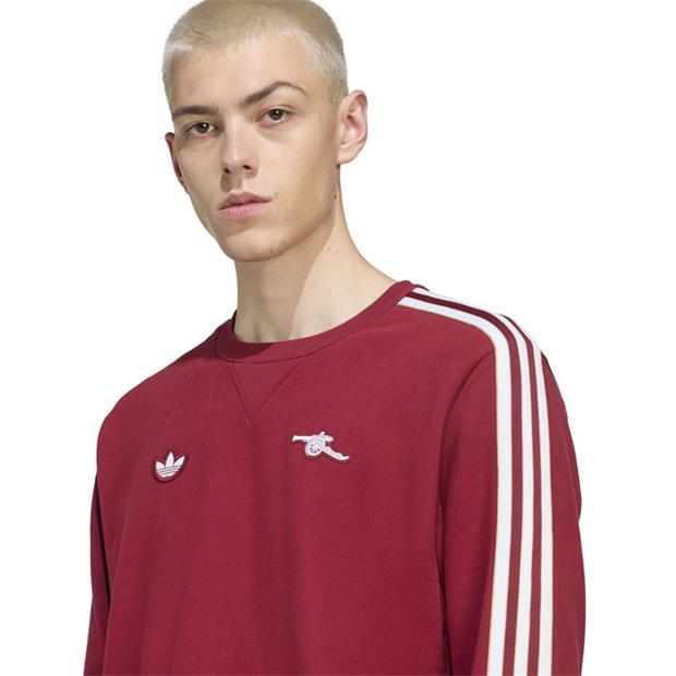 adidas Arsenal Terrace Icons Crew Neck Sweater Mens