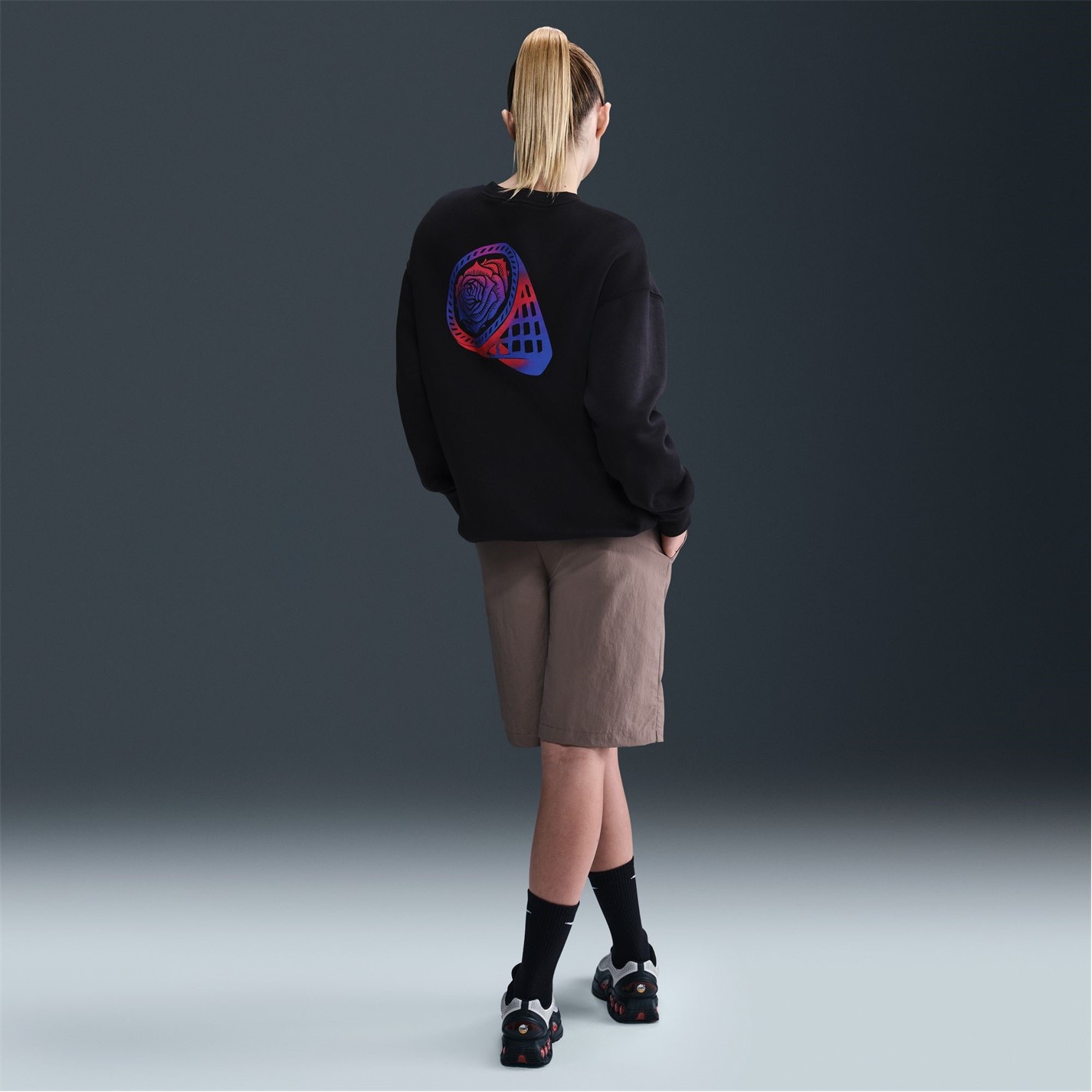Nike England Phoenix Fleece Crew Sweater Womens