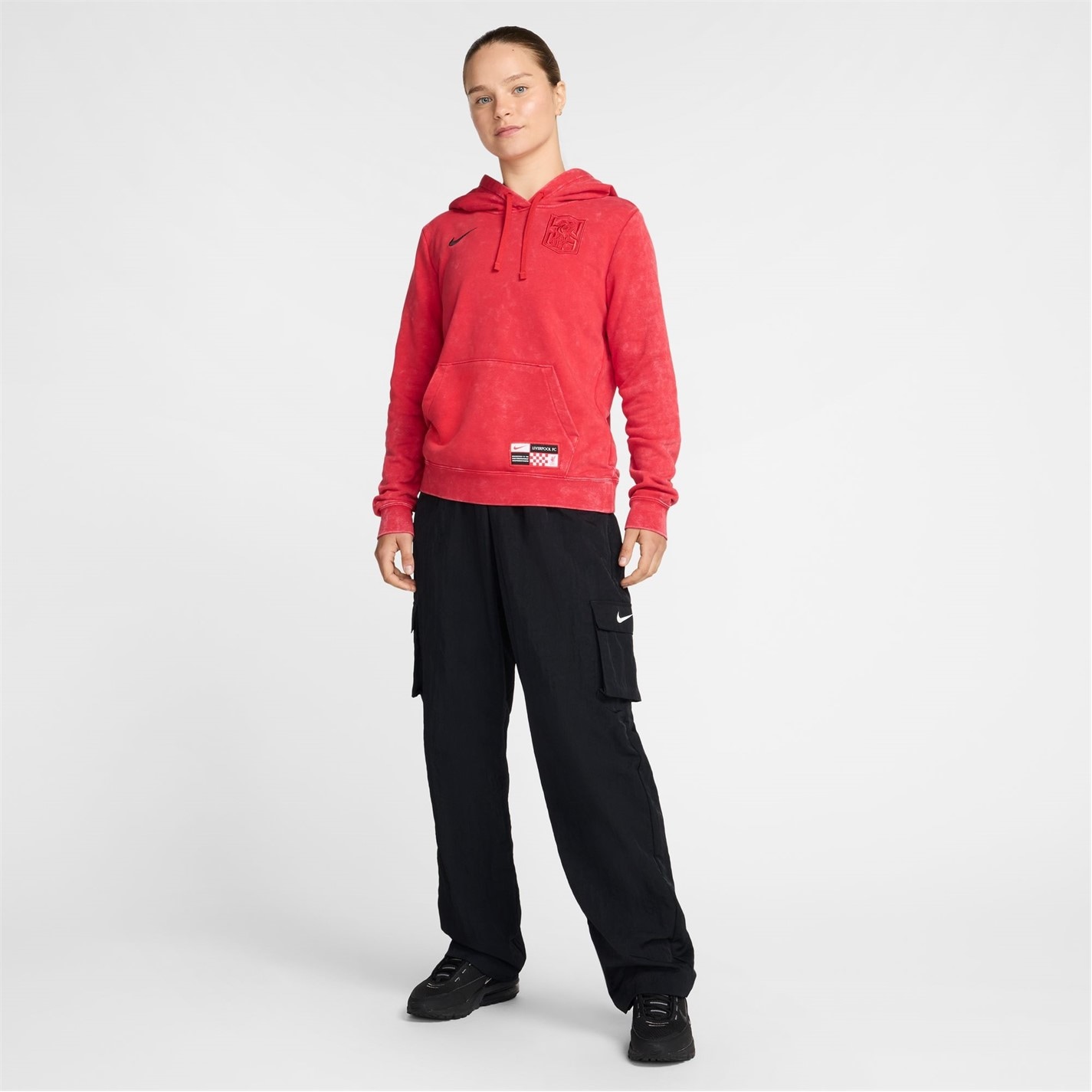 Nike FC Club Fleece Third Womens Nike Soccer Pullover Hoodie