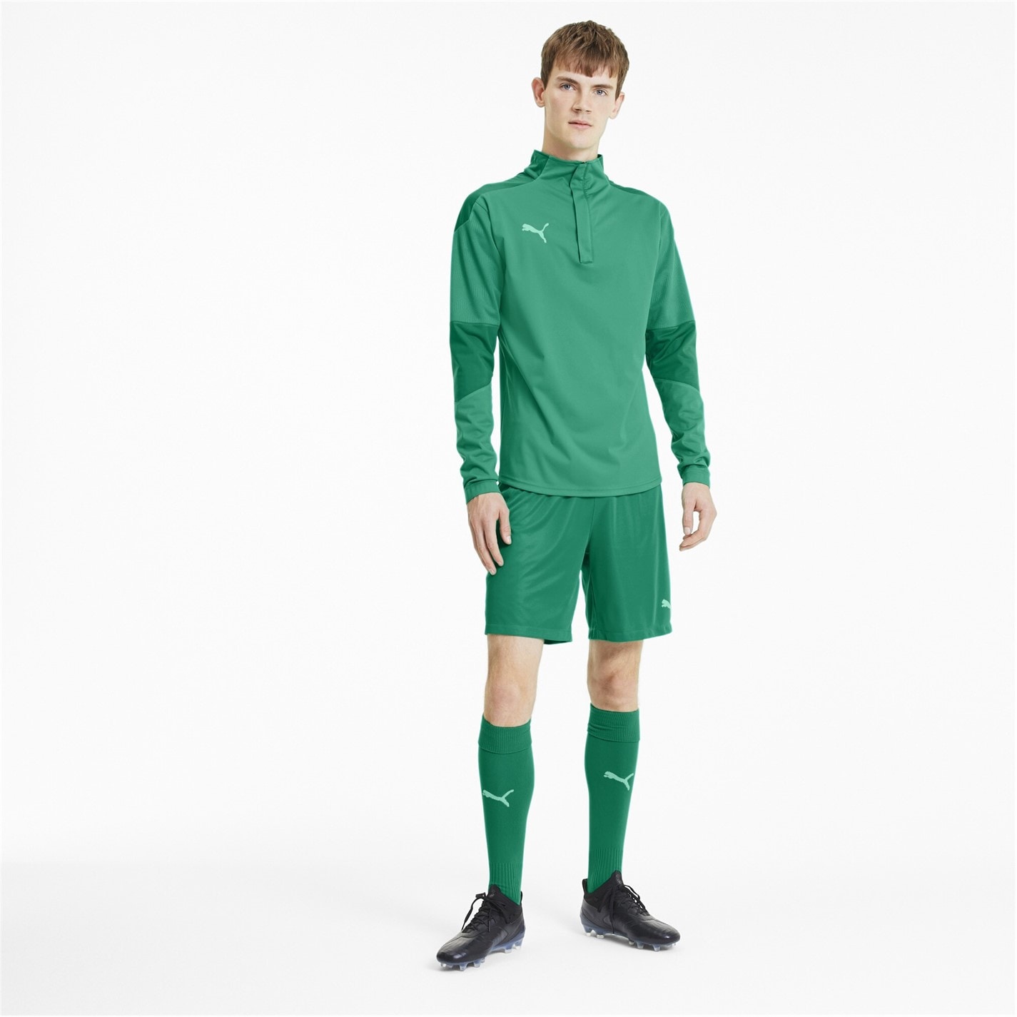 Puma 21 Rain Zip Top Mens