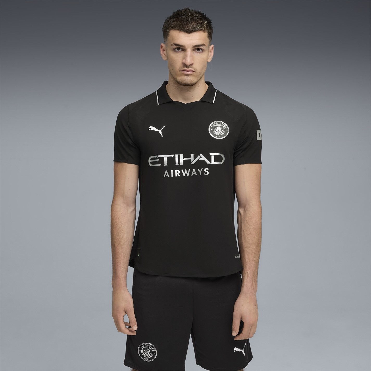 Puma Manchester City Authentic Away Kit 2025 2026 Adults