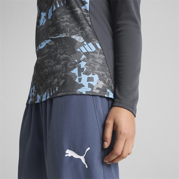 Puma Manchester City Pre-Match Quarter-Zip Top 2024 2025 Womens