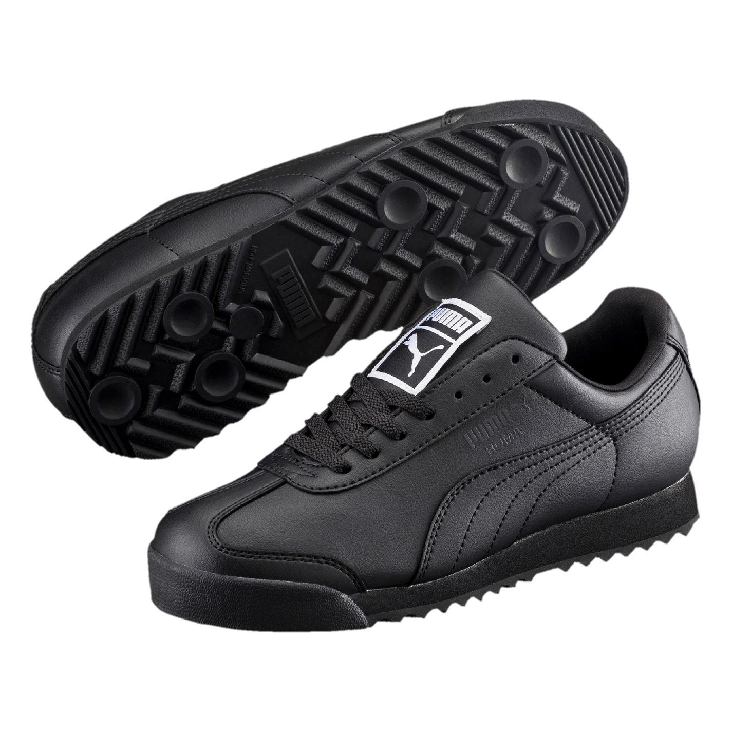 Adidasi sport Puma Roma Basic pentru baietei negru