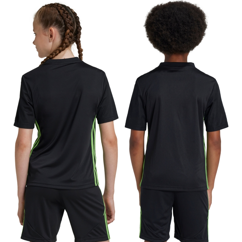 Children's adidas Tabela 23 Jersey black-lime JJ1155