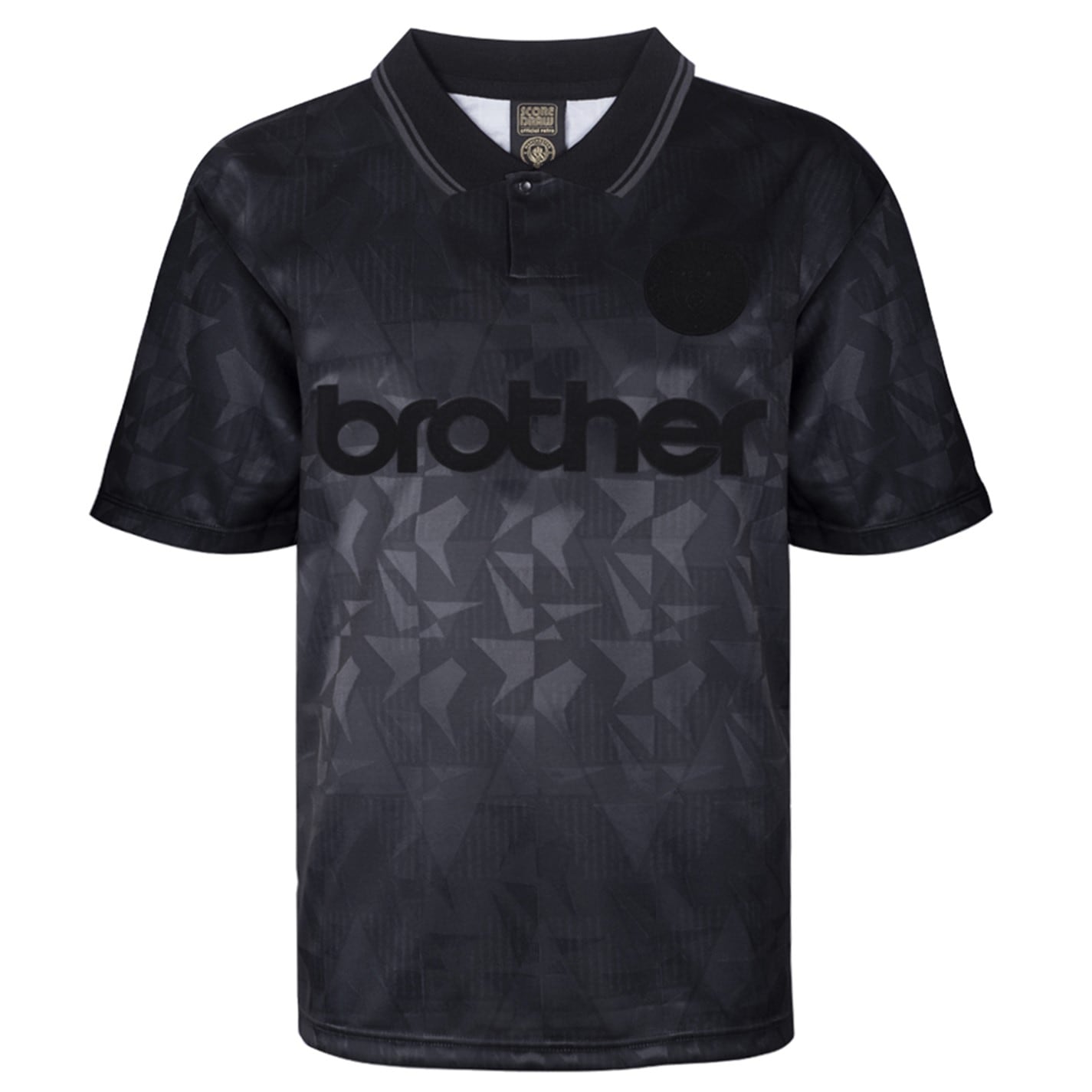 Score Draw Manchester City Retro Away Shirt 90 Mens