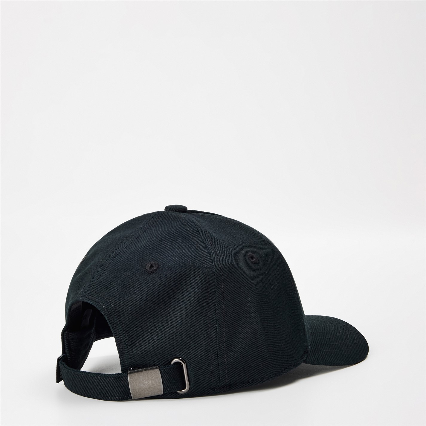 Vans Cypress Strapback Black Flat Peak Cap Unisex Kids