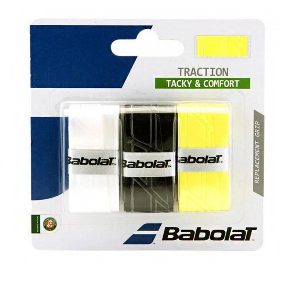 Tape Babolat Traction 3pcs 3 colors 653043 139362