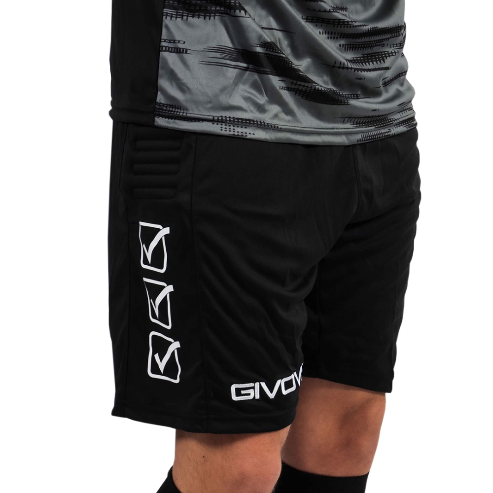 Givova Difesa goalkeeper kit gray and black KITP10 2310