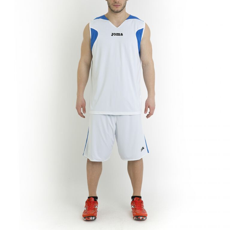 Basketball Reversible Set White-royal Joma