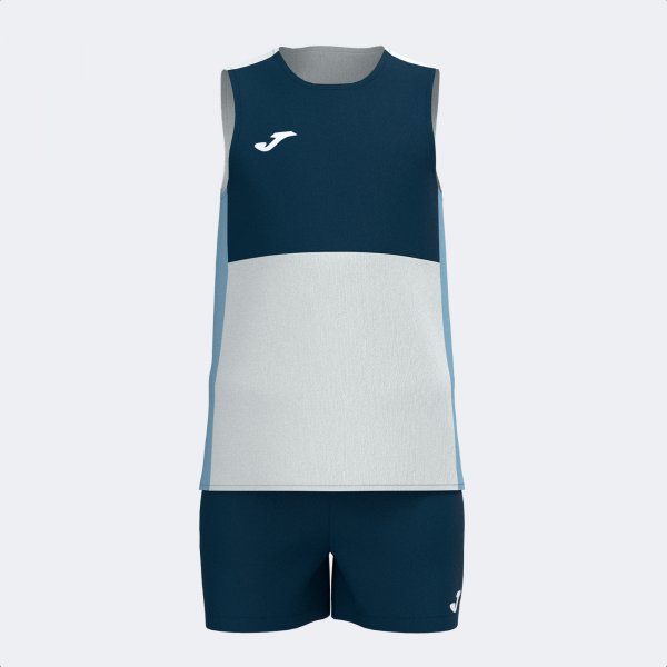 Kids Camp Set White Navy