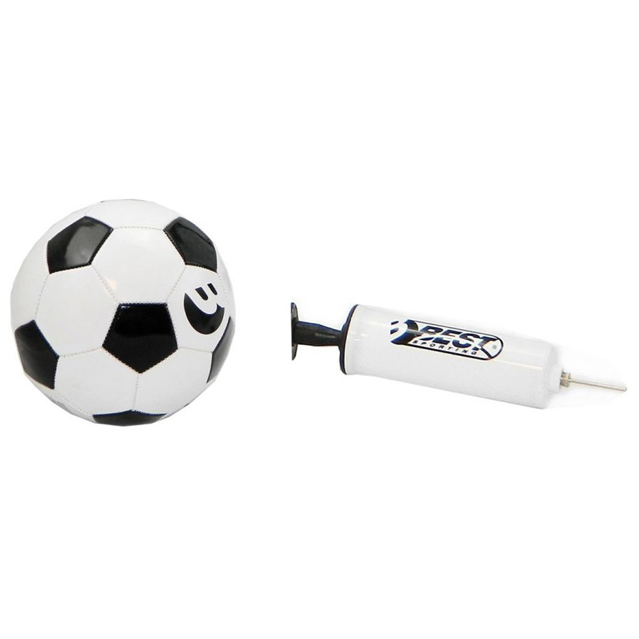 Metal goal set with net, ball, pump 60x45x24 Best Sporting 110895