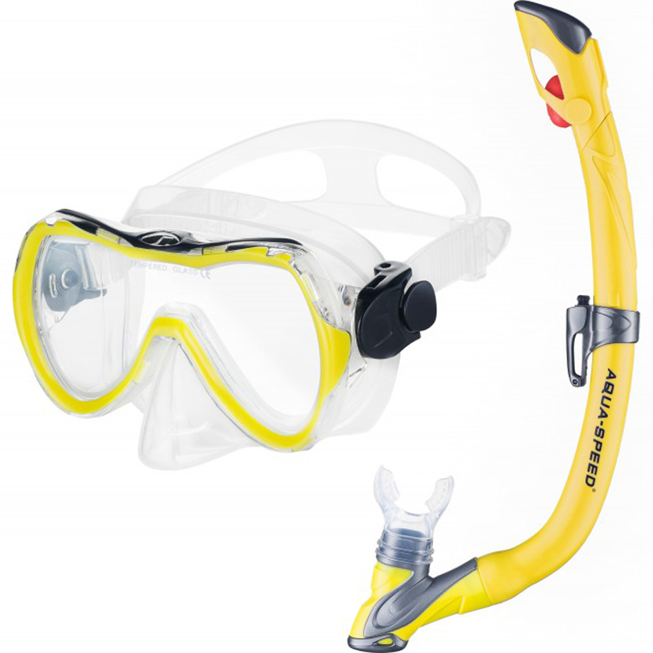 Diving set Aqua-Speed Mask Enzo Pipe Evo 18 604