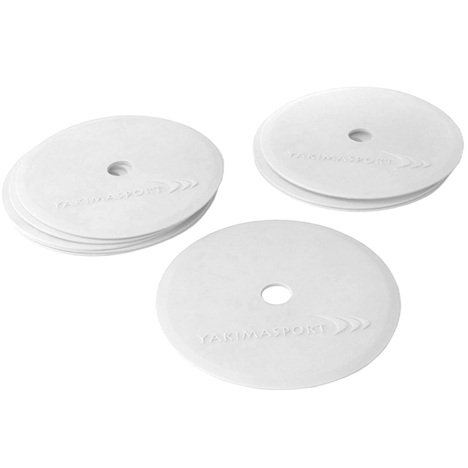 Yakima Sport field marker set flat 10 pcs. White 100556
