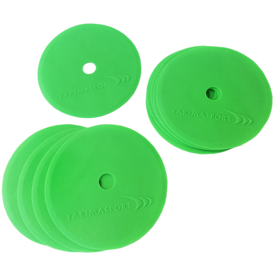 Yakima Sport field marker set flat 10 pcs. Green 100587