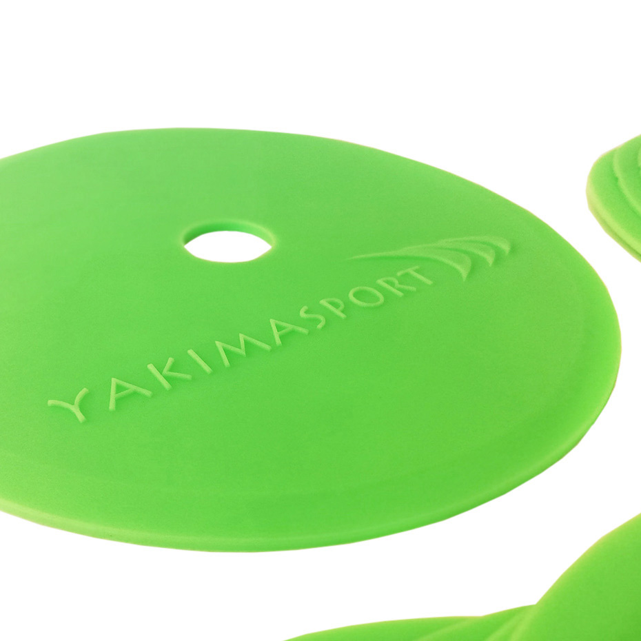 Yakima Sport field marker set flat 10 pcs. Green 100587
