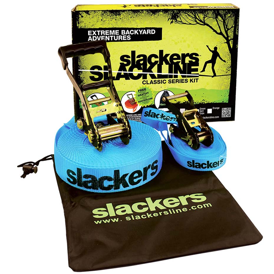 Slackers Slackline Classic Set blue 980010