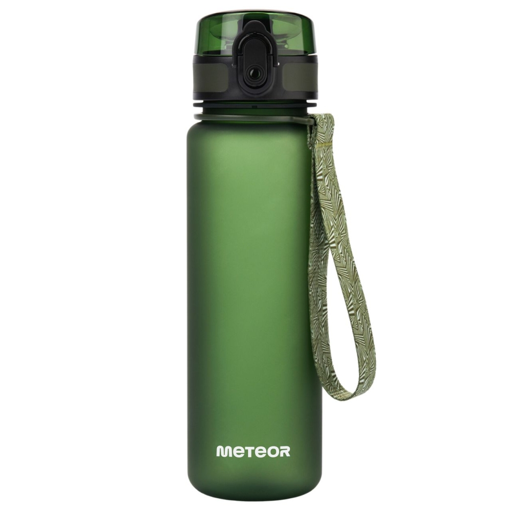 Meteor water bottle 500 ml dark green 74589