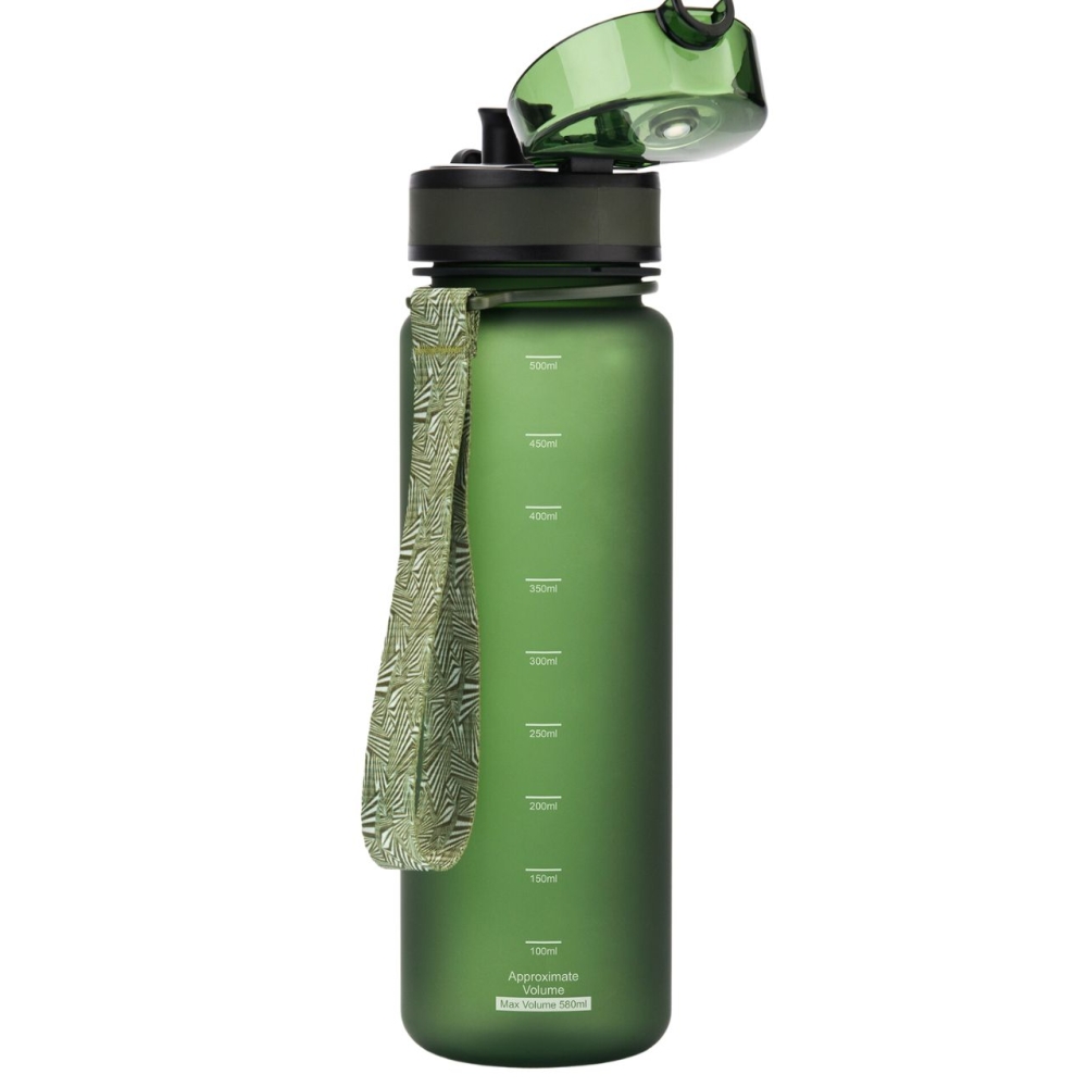Meteor water bottle 500 ml dark green 74589