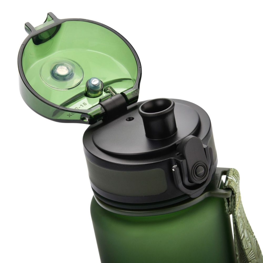 Meteor water bottle 500 ml dark green 74589
