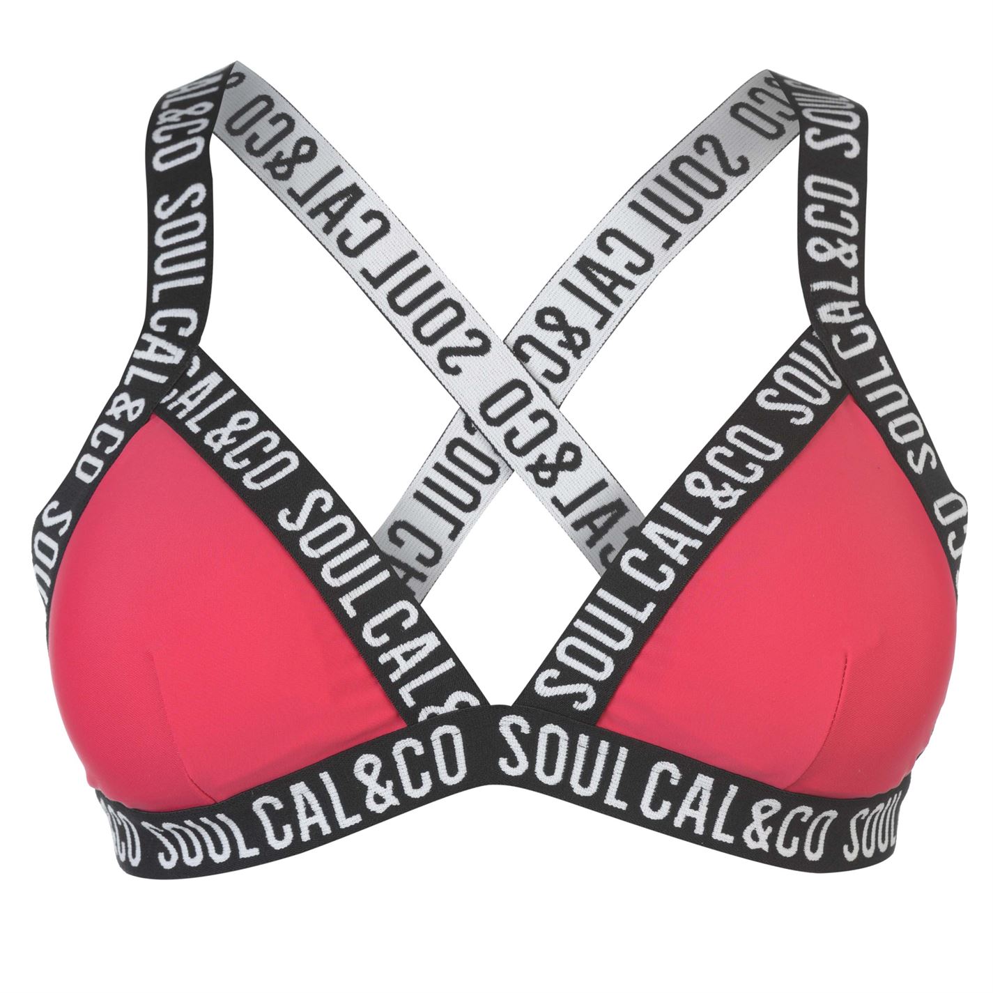 SoulCal Deluxe Jacquard Bikini Top