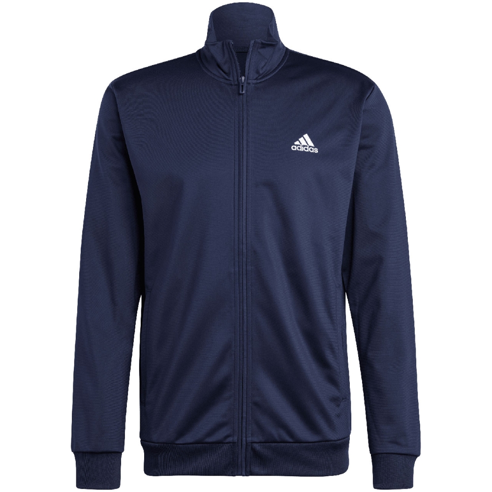 Men's tracksuit adidas Linear Logo Tricot Track Suit navy blue HZ2219