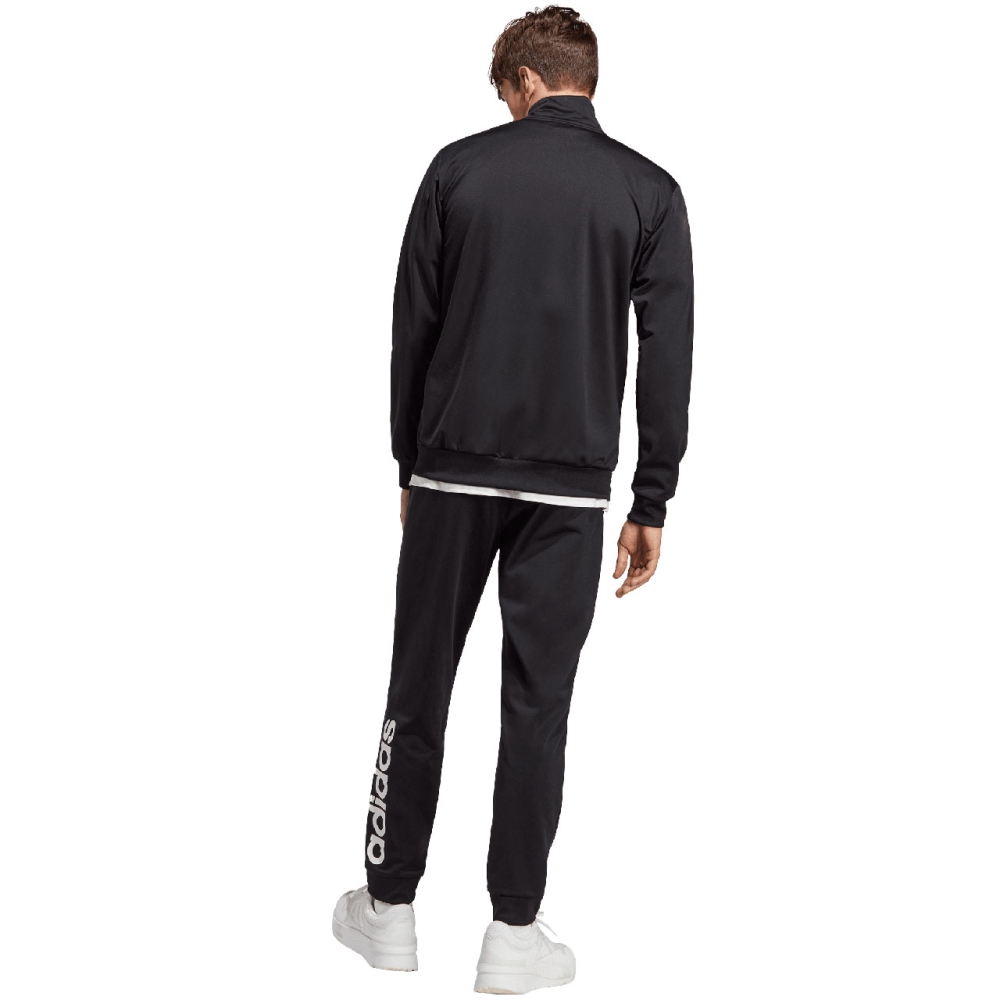 Men's tracksuit adidas Linear Logo Tricot Track Suit black IC6775