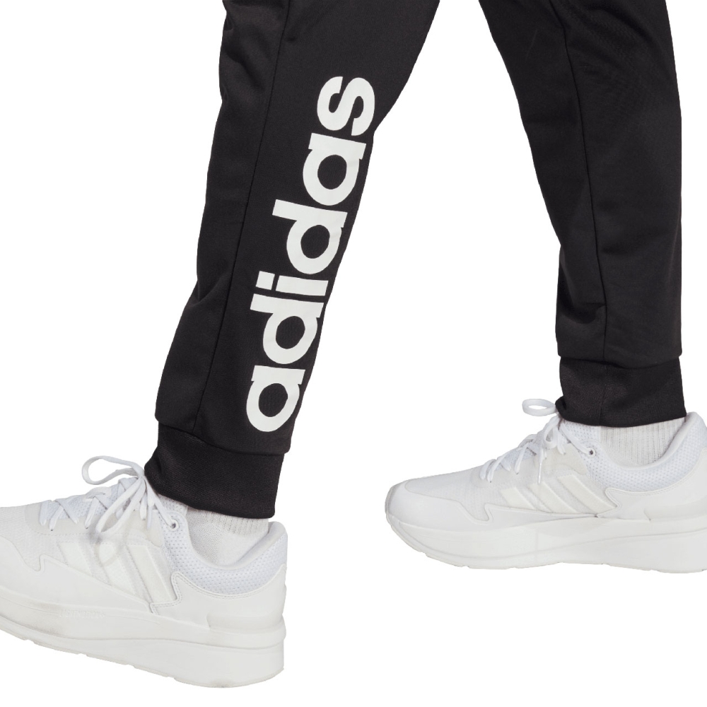 Men's tracksuit adidas Linear Logo Tricot Track Suit black IC6775
