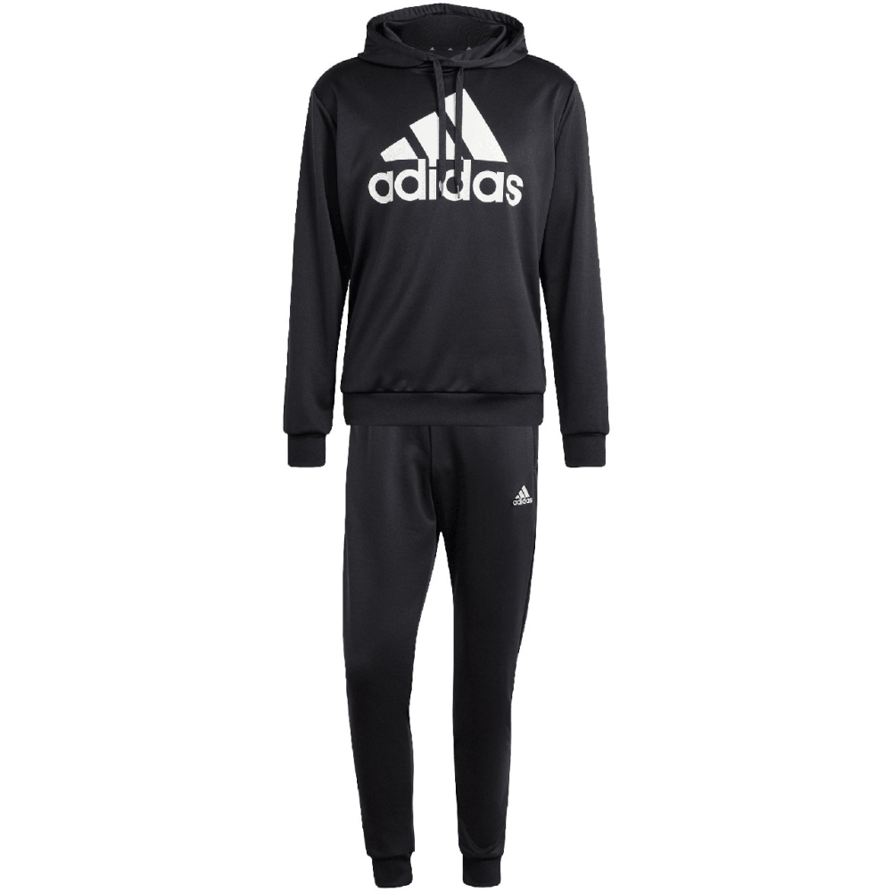 Men's tracksuit adidas Terry Hooded Tracksuit black IP1610