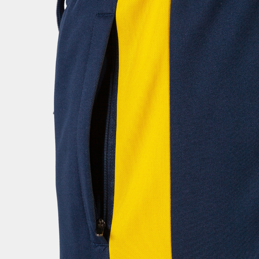Eco Championship Tracksuit Yellow Navy